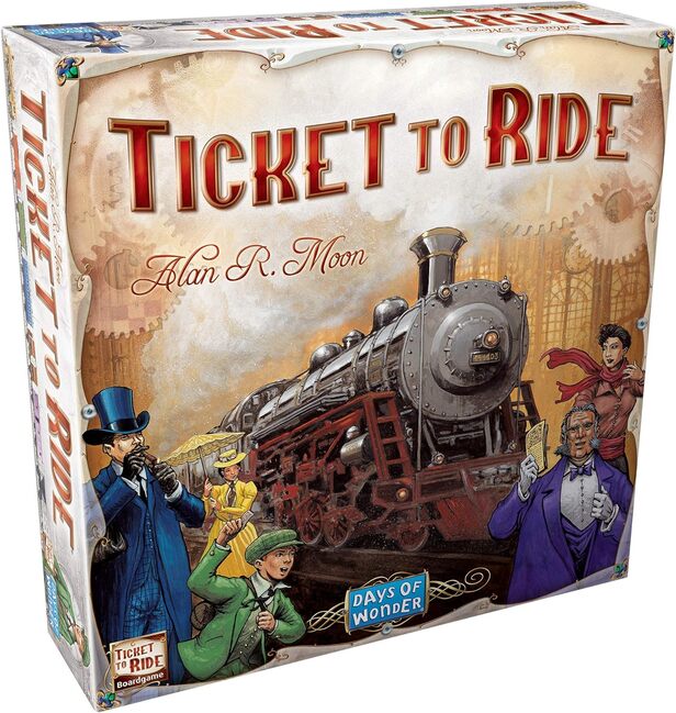 Ticket to ride en Inglés (aventureros al tren)