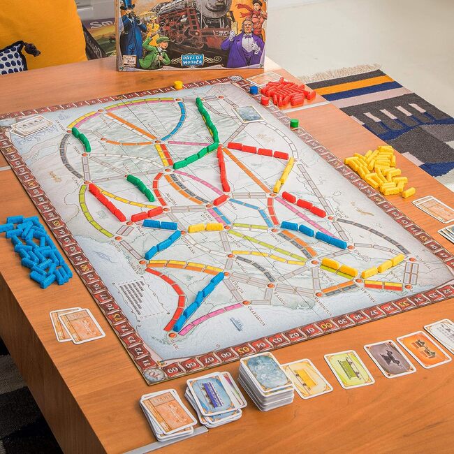 Ticket to ride en Inglés (aventureros al tren)