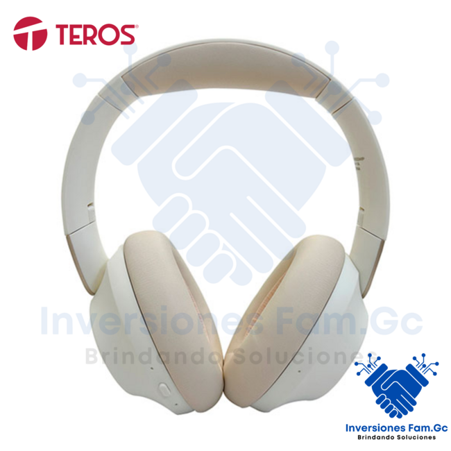 AUDIFONO TEROS TE-8033WP WIRELESS BLANCO