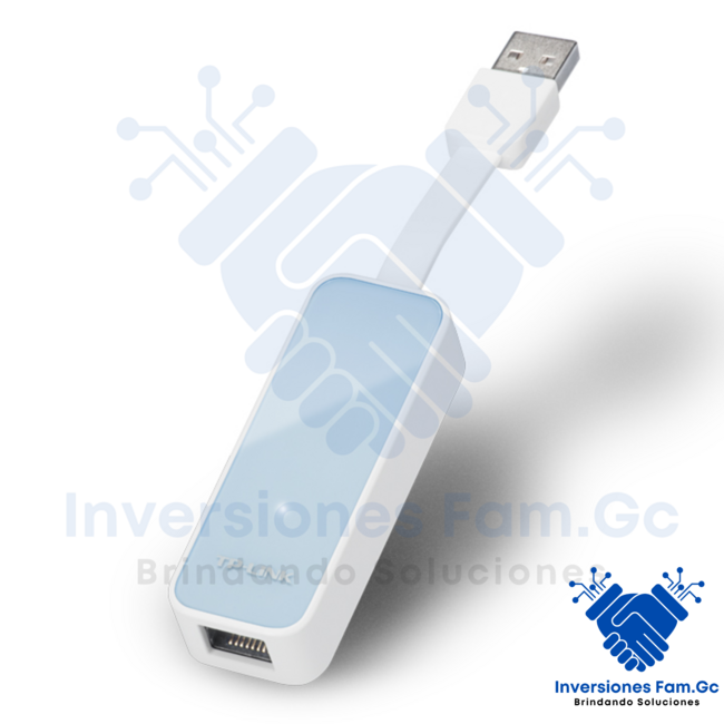 ADAPTADOR DE RED TP-LINK USB 2.0 A ETHERNET A 100MBPS-UE200