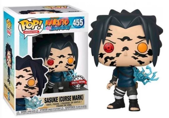 Funko POP! Animes / Naruto Shippuden - Sasuke (Curse Mark)