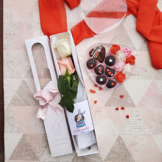 Duo de rosas -sin stock