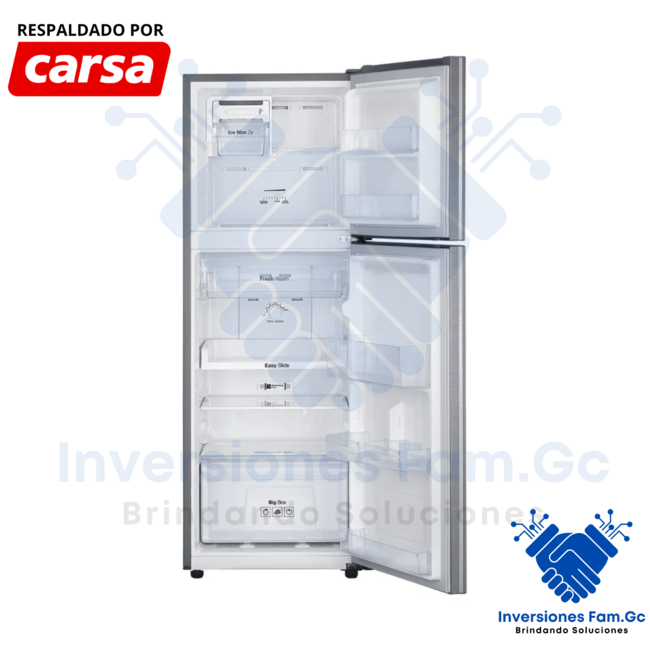 REFRIGERADORA SAMSUNG 234L RT22FARADS8 PLATA