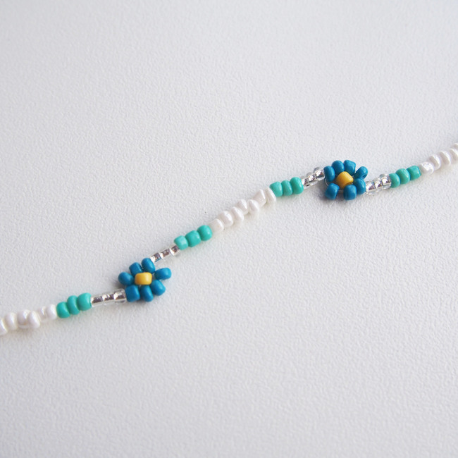 Mask/Glasses chain Blue