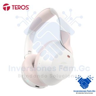 AUDIFONO TEROS TE-8033WP WIRELESS BLANCO