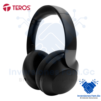 AUDÍFONO INALÁMBRICO ANC TEROS TE-8033N, NEGRO