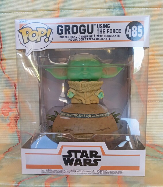 Funko Pop! Star Wars / The Mandarolian - Grogu using The Force