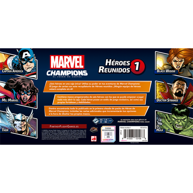 Marvel Champions Héroes reunidos 1 en español