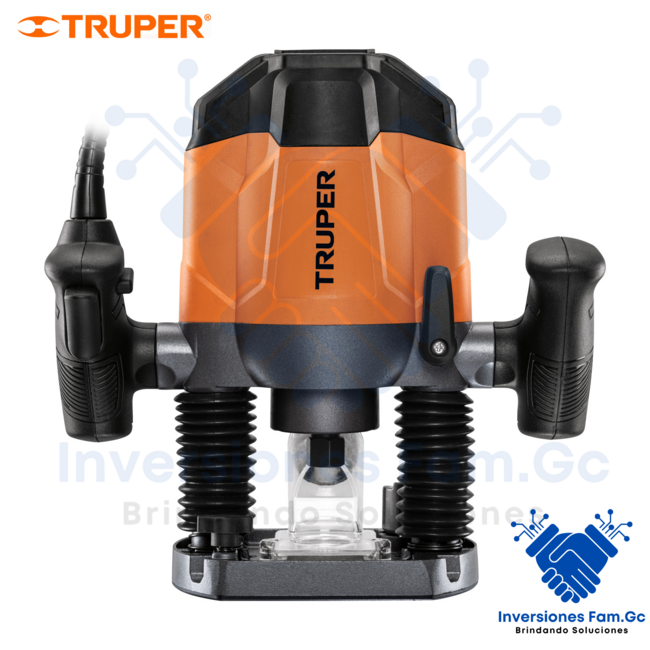 ROUTER PROFESIONAL 1-3/4 HP, 1200W, 220V, TRUPER