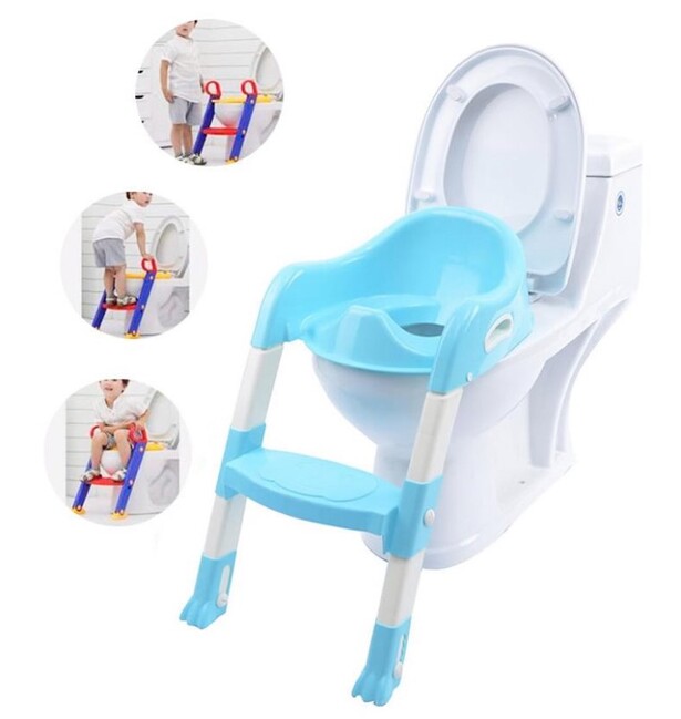 Escalera De Baño Para Niños Asiento De Entrenamiento De Inodoro PIPI / POPO