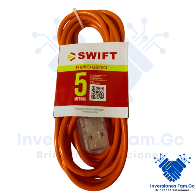 EXTENSION 5M +03 TOMAS UNIVERSAL 16AWGX2C -SWIFT