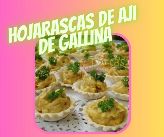 Hojarasca de Aji de Gallina