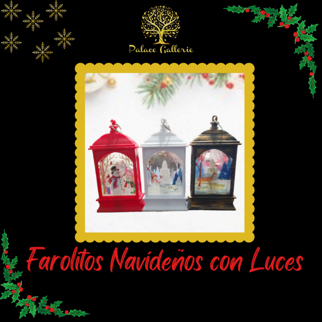 Farolitos Navideños