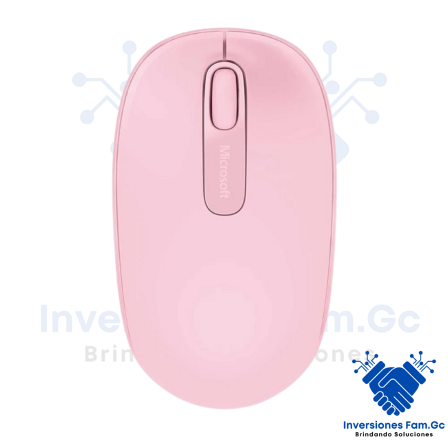 MOUSE NB Wireless MICROSOFT 1850 Pink