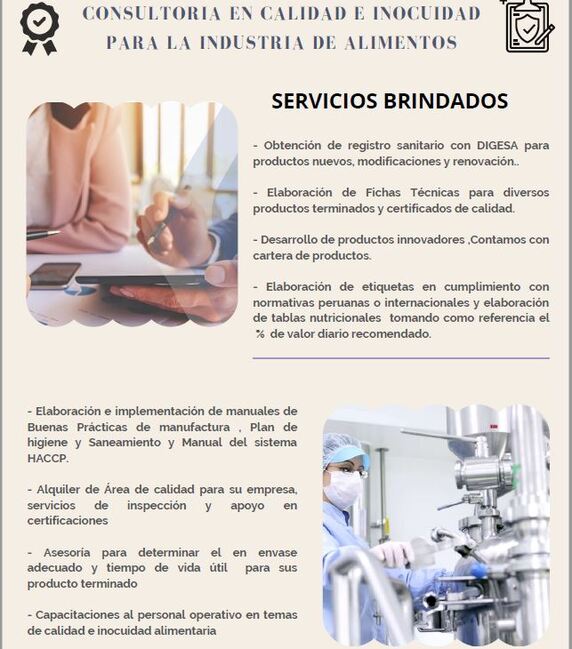 Registro Sanitario Alimentos