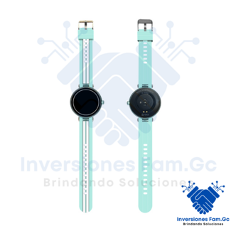 RELOJ INTELIGENTE TEROS TE-8088G, 1.19" AMOLED, IP68, BLUETOOTH 5.1, VERDE CLARO