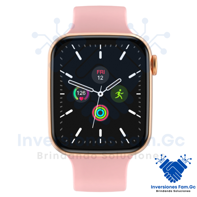 RELOJ INTELIGENTE TEROS TE-8080RG, 1.78" AMOLED, IP68, BLUETOOTH 5.1, ORO ROSA