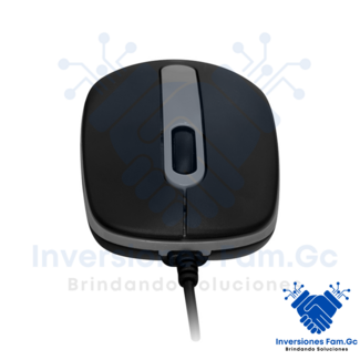 MOUSE ÓPTICO TEROS TE-1220S, 1000DPI, USB, 3 BOTONES