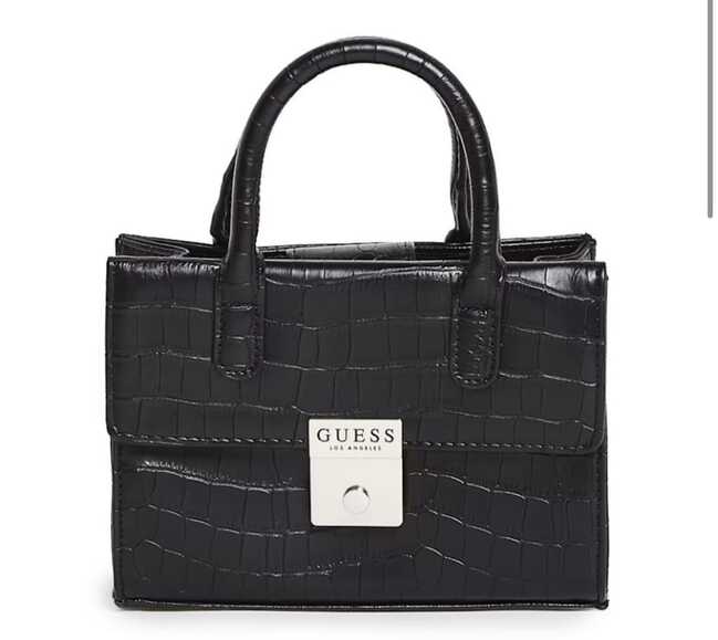 CARTERA NEGRA MARCA GUESS