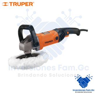 PULIDORA PROFESIONAL 7" DE 1200 W, 220 V, TRUPER