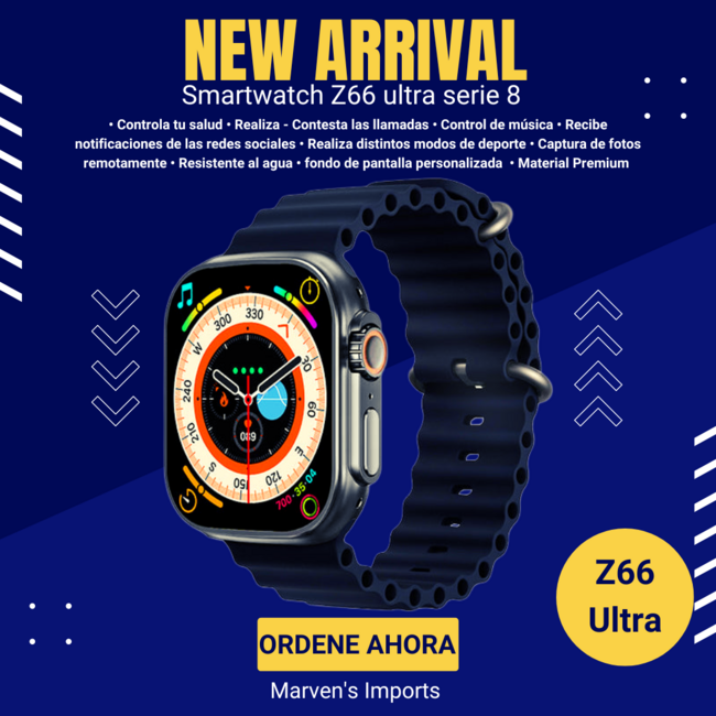 Smartwatch Z66 Ultra 1.92'' Serie 8