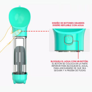 Bebedero Multifuncional 500 ml