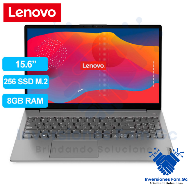 LAPTOP LENOVO V15 G3 IAP I3-1215U/ 8GB/ SSD256GB/ FREE/ 15.6/