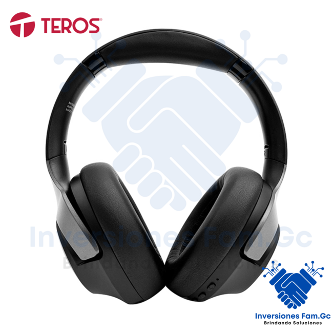 AUDÍFONO INALÁMBRICO ANC TEROS TE-8033N, NEGRO