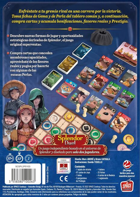 Splendor Duel en español