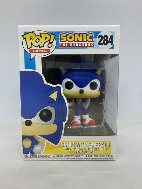 Funko Pop! Games / Sonic the hedgehog - Sonic with emerald