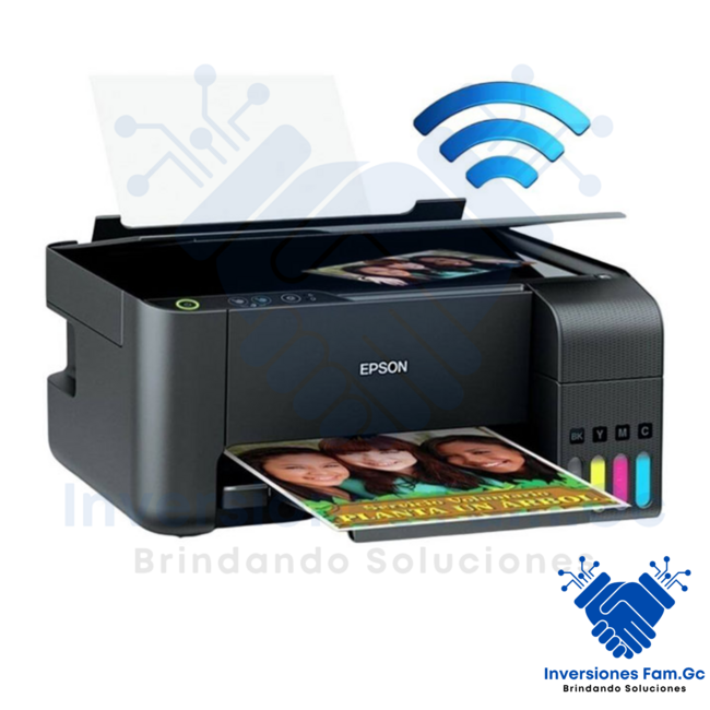 IMPRESORA MULTIFUNCIONAL EPSON ECOTANK L3250 WIFI