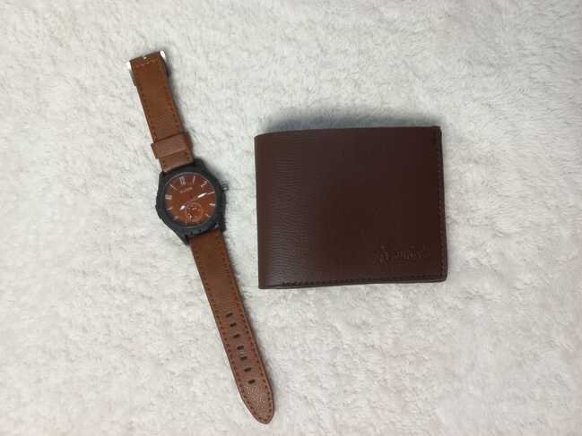 Pack billetera - reloj