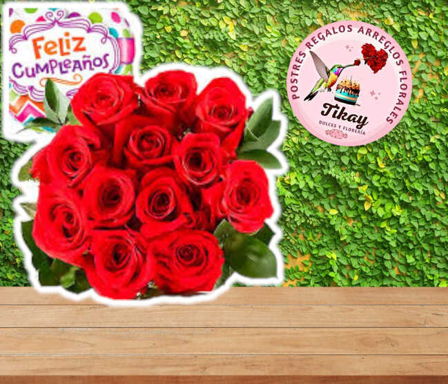Ramo Rosas Tikay