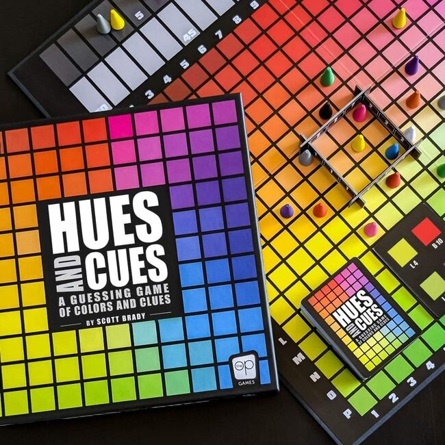 Hues and cues en inglés