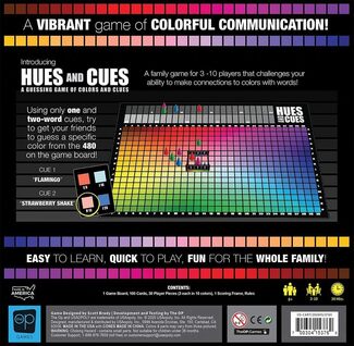 Hues and cues en inglés