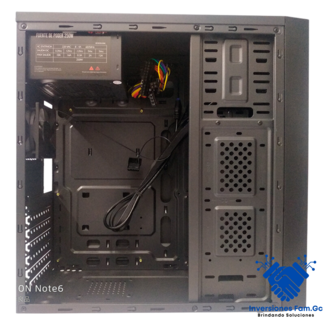 CASE TEROS TE1075N, MID TOWER, ATX, 250W, USB 3.0 / 2.0, AUDIO, NEGRO.