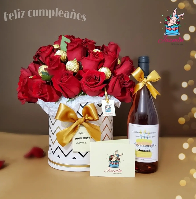 Sombrera de rosas