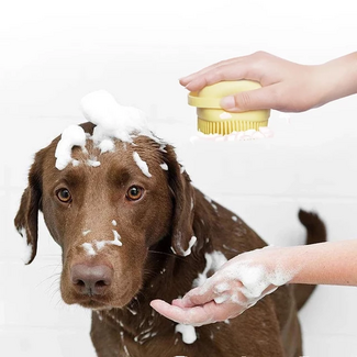 Cepillo dispensador para baño