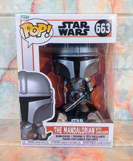 Funko Pop! Star Wars / The Mandalorian with Dark Saber