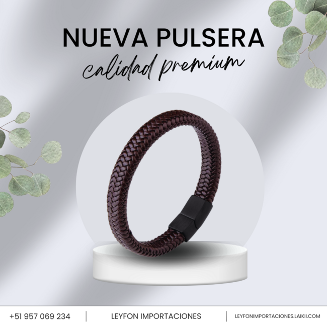 Pulsera Premium color marrón