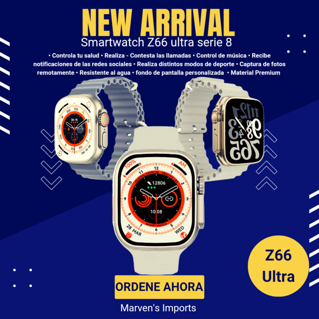 Smartwatch Z66 Ultra 1.92'' Serie 8