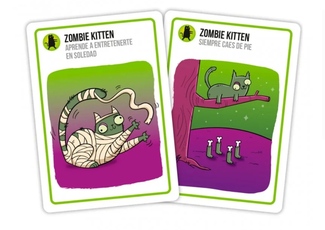 Zombie kittens en español