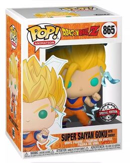 Funko POP! Animes / Dragon Ball Z - Super Saiyan Goku with Energy