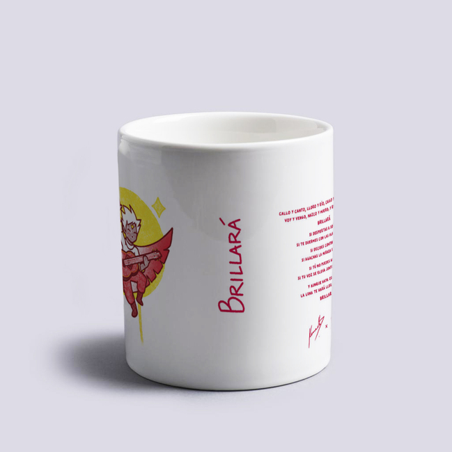 Taza Mug 'Brillará' by @laralaraworld