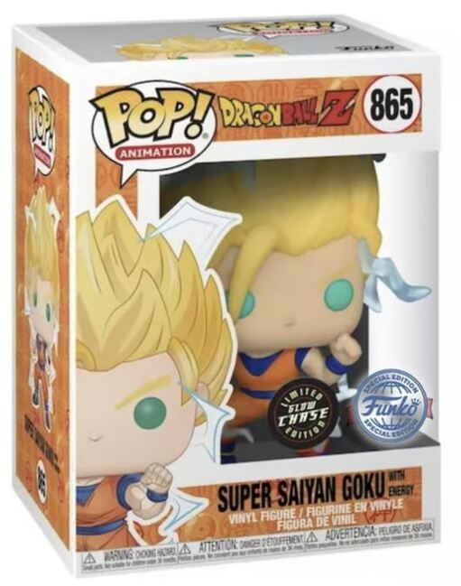 Funko POP! Animes / Dragon Ball Z - Super Saiyan Goku Chase