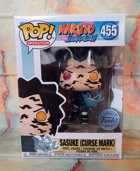 Funko POP! Animes / Naruto Shippuden - Sasuke (Curse Mark)