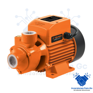 BOMBA PERIFÉRICA PARA AGUA 1/2 HP, 220 V, 60 HZ