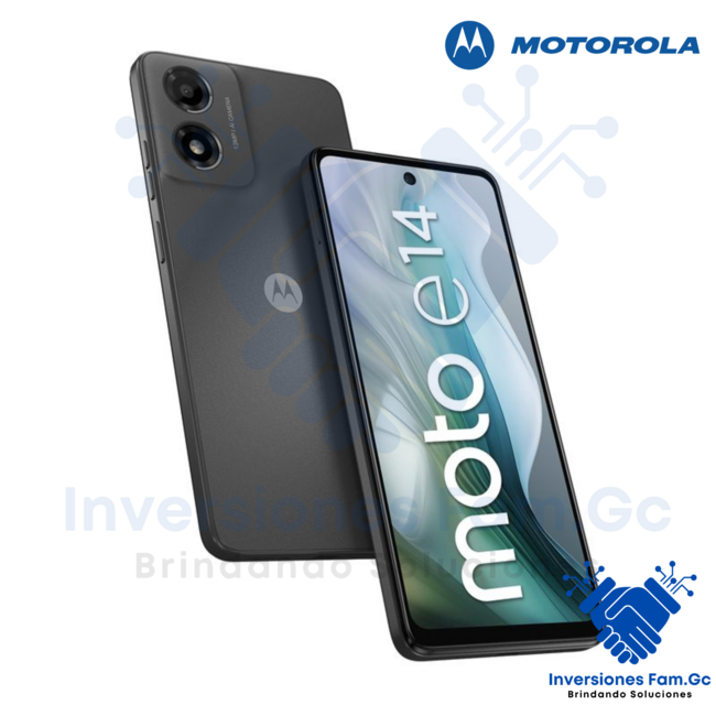 Celular 4G Motorola XT2421-12 E14 6.6" 2GB 64GB 13MP Gris