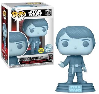 Funko Pop! Star Wars / Holographic Luke Skywalter