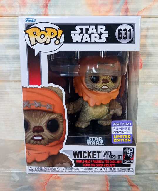 Funko Pop! Star Wars / Wicket with Slingshot